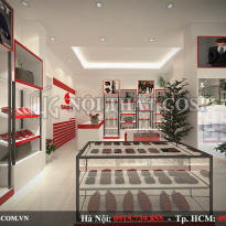 Thiết kế Shop giày dép babiday cơ sở Thái Bình